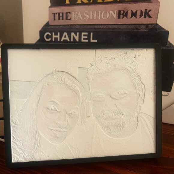 Custom Photo light up Lithophane light custom Hand Crafted - Picture 4 of 7